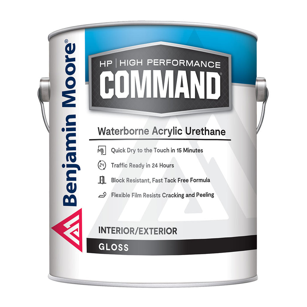 Benjamin Moore Command Waterborne Acrylic Urethane — Gloss