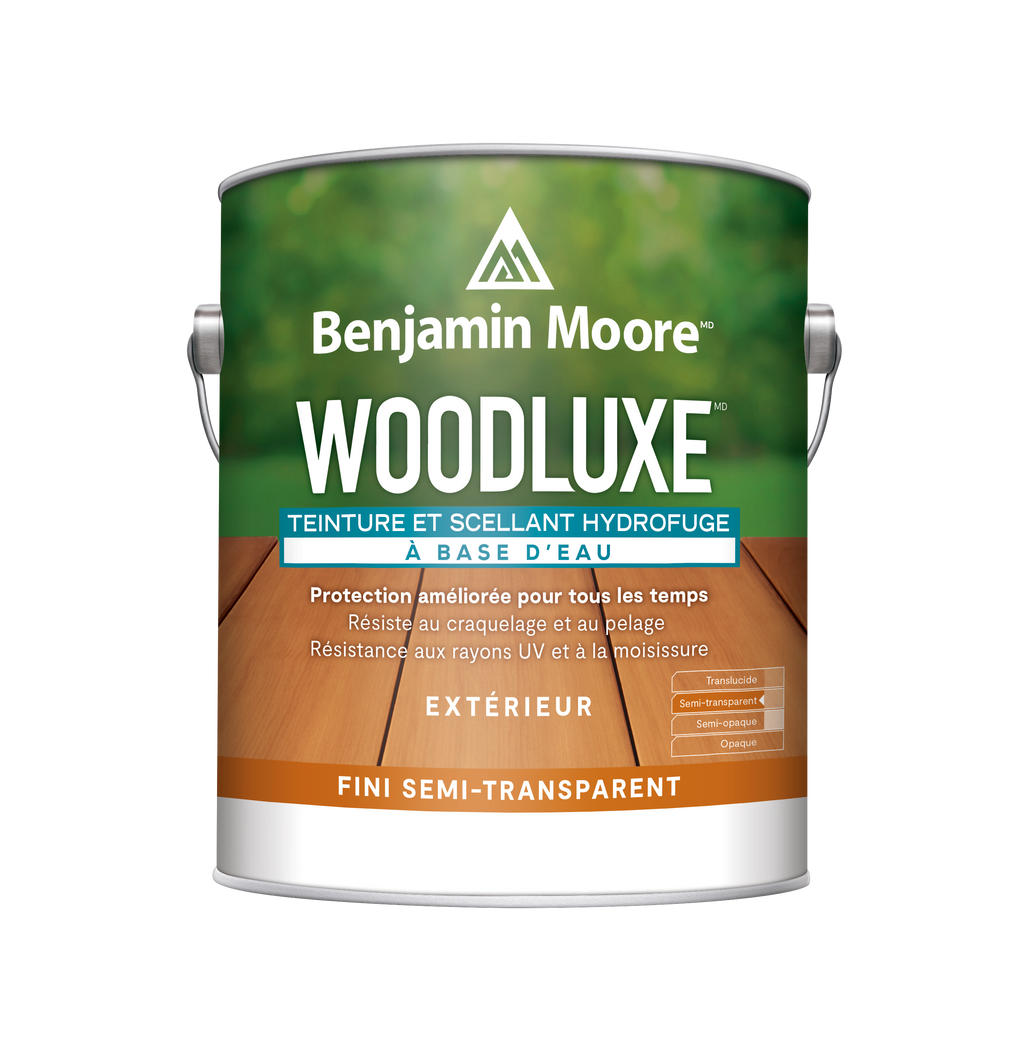 Benjamin Moore Woodluxe Water-Based Waterproofing Stain + Sealer Semi-Transparent product image