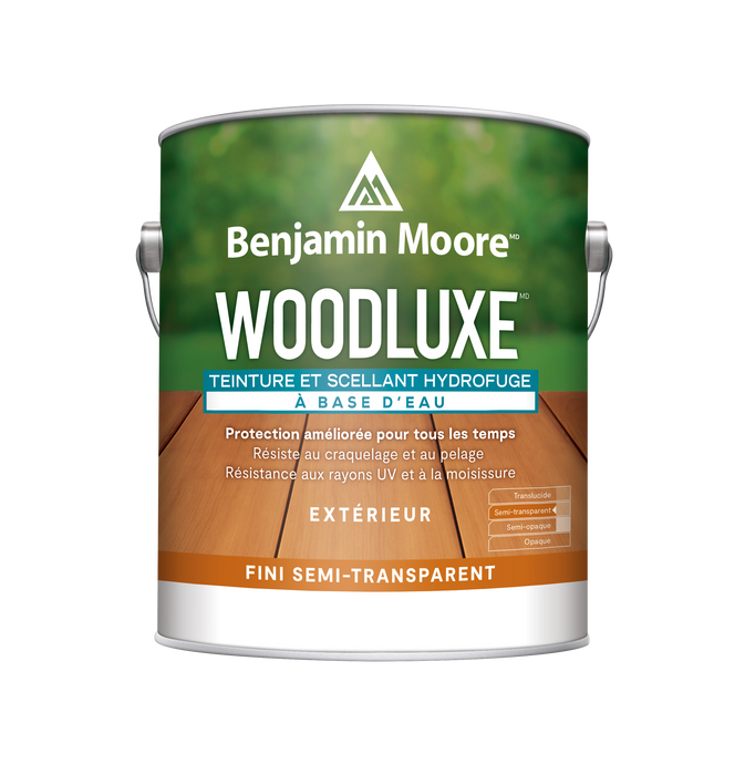 Benjamin Moore Woodluxe Water-Based Waterproofing Stain + Sealer Semi-Transparent product image