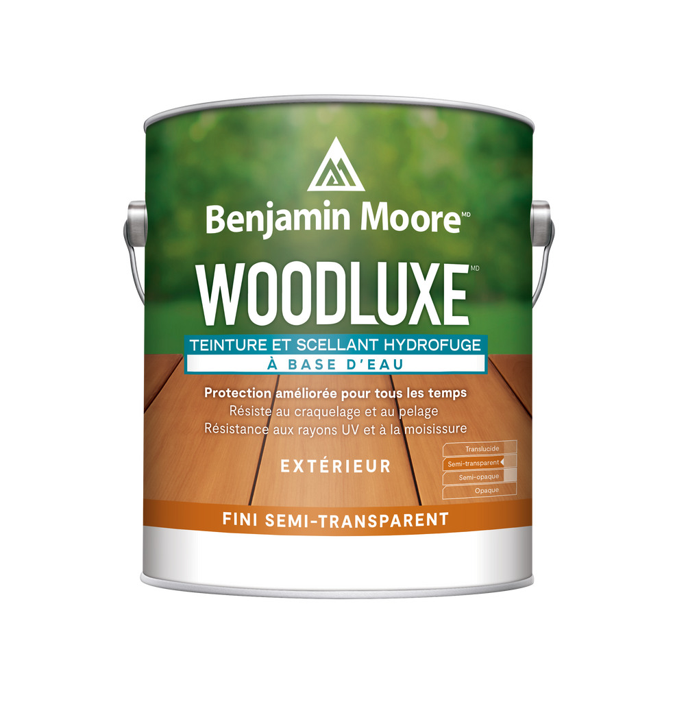 Benjamin Moore Woodluxe Water-Based Waterproofing Stain + Sealer Semi-Transparent product image