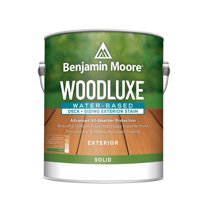Benjamin Moore Woodluxe Water-Based Deck + Siding Exterior Stain Solid product image