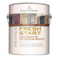 Benjamin Moore® Fresh Start® Moorwhite Exterior Wood Primer 